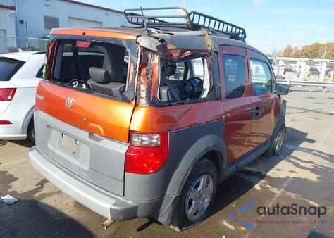 2005 Honda Element Ex from USA, damaged, VIN 5J6YH28635L004656